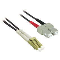 Cables To Go 37223 3m LC-SC DUPLEX 62.5-125 MULTIMODE FIBER PATCH CABLE - BLACK Cables To Go 37223 3m LC-SC DUPLEX 62.5-125 MULTIMODE FIBER PATCH CABLE - BLACK