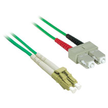 Cables To Go 37233 3m LC-SC DUPLEX 62.5-125 MULTIMODE FIBER PATCH CABLE - GREEN Cables To Go 37233 3m LC-SC DUPLEX 62.5-125 MULTIMODE FIBER PATCH CABLE - GREEN