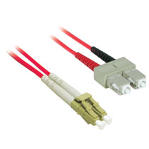 Cables To Go 37240 10m LC-SC DUPLEX 62.5-125 MULTIMODE FIBER PATCH CABLE - RED Cables To Go 37240 10m LC-SC DUPLEX 62.5-125 MULTIMODE FIBER PATCH CABLE - RED