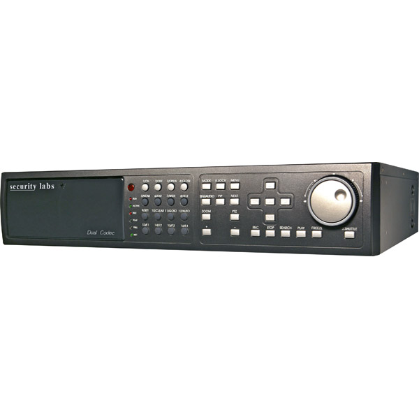 Security Labs SLD286 16-Channel Dual Codec IP Digital Video Recorder