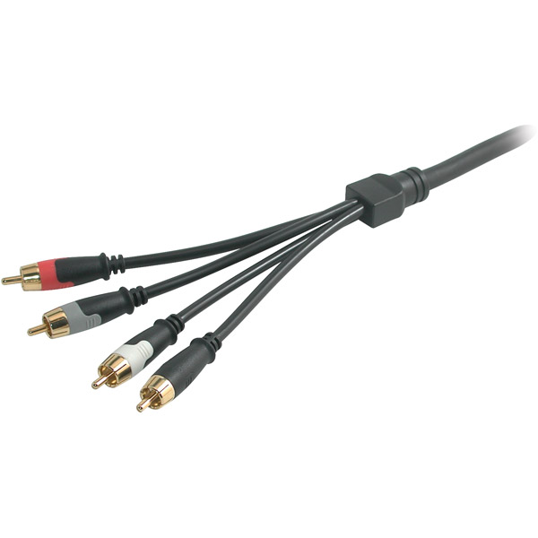 Rapid Run 42063 1.5ft Dual Stereo V.2 BreakAway Flying Lead Color Code: Blue