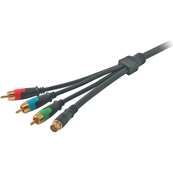 Rapid Run 42076 Component Video plus SVideo v.2 BreakAway Flying Lead