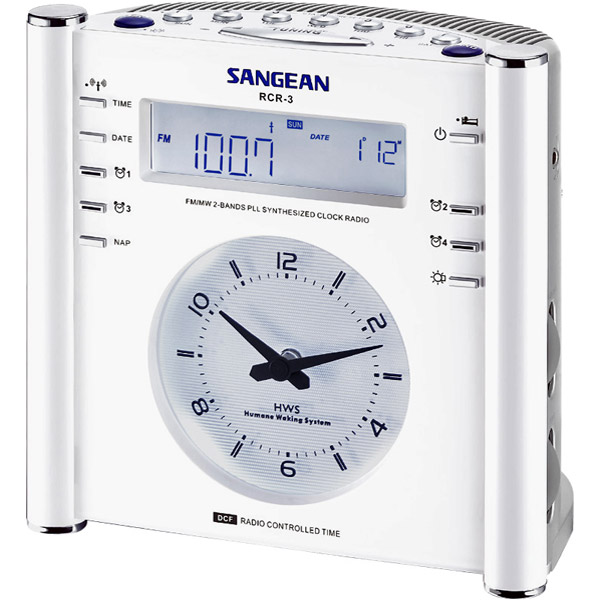 Sangean America RCR-3 Digital Atomic AM/FM Clock Radio
