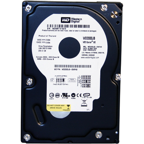 Channel Vision DVR-HD500 Additional Hard Drives for Digital Video Recorders - 500GB