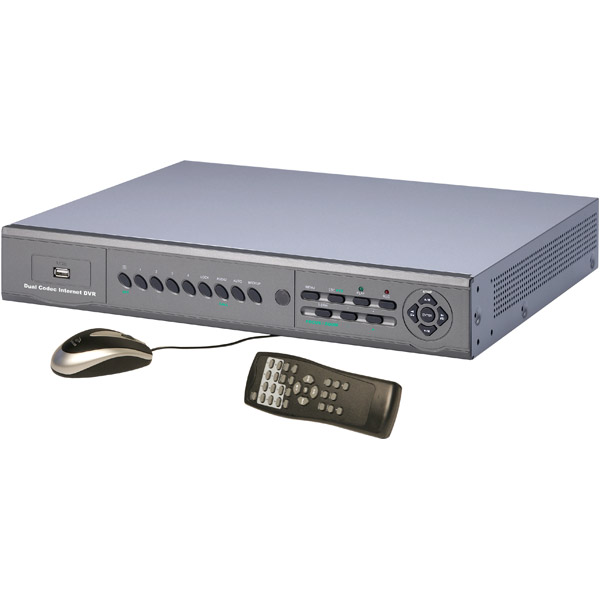 Security Labs SLD261 4-Channel Dual Codec Triplex DVR with Internet