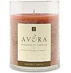 Harvest Apple Scented By Harvest Apple Scented- One 3X4.5 Inch Glass Pillar Scented Candle