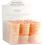 Clary Sage  Nectarine Essential Blend By Calry Sage  Nectarine Votive Box Set 18