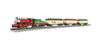 Bachmann Williams Bac24017 Spirit Of Christmas Electric Train Set With E-z Track