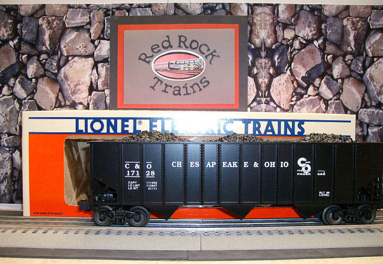 Lionel LIO17128 Ches and Ohio 3 Bay Hopper