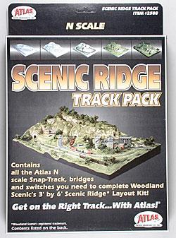 Atlas Model ATM2588 N Code 80 Scenic Ridge Track Pack
