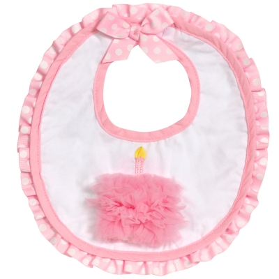 Costumes 204461 Pink Cupcake Bib