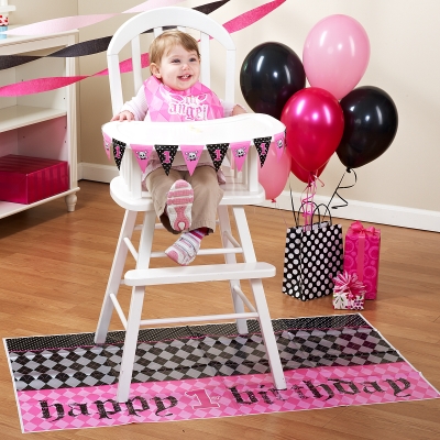 Creative Converting 201271 Lil Angel 1st Birthday High Chair Decorating Kit birthday gift