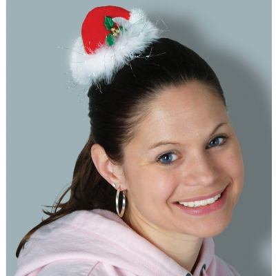 Beistle Company 159730 Santa Hair Clip