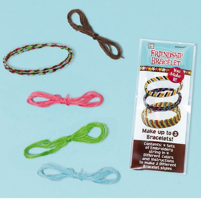 Amscan 201778 Hippie Chick Friendship Bracelet Kits