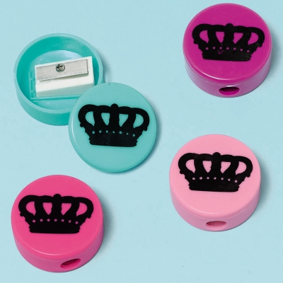 Amscan 202121 Rocker Princess Pencil Sharpeners Assorted