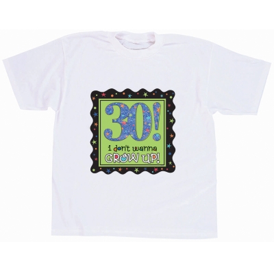 Amscan 200469 Adult 30th Birthday TShirt