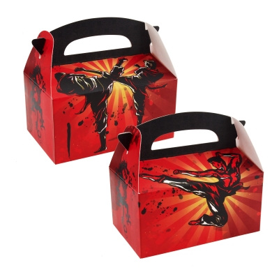 Costumes 173691 Martial Arts Empty Favor Boxes