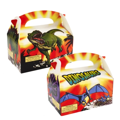 Costumes 173722 Dinosaurs Empty Favor Boxes
