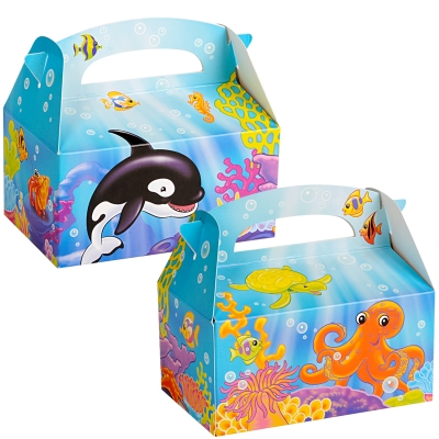 Costumes 173853 Sea Life Empty Favor Boxes