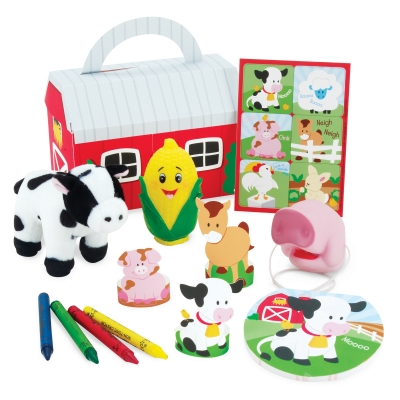 Costumes 160223 Barnyard Party Favor Box