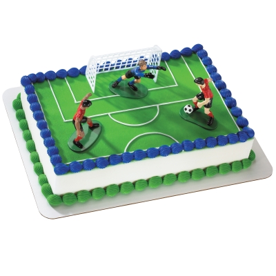 Costumes 205081 Soccer Cake Toppers