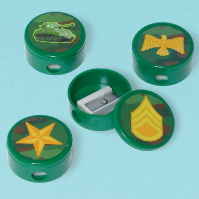 Costumes 203938 Camouflage Pencil Sharpeners