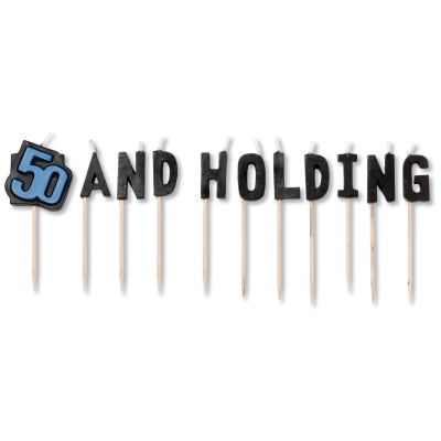 Creative Converting 192121 50 and Holding Pick Candles