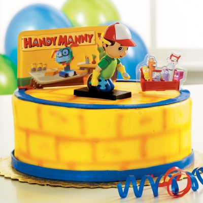 Deco Pac 163737 Handy Manny Cake Toppers