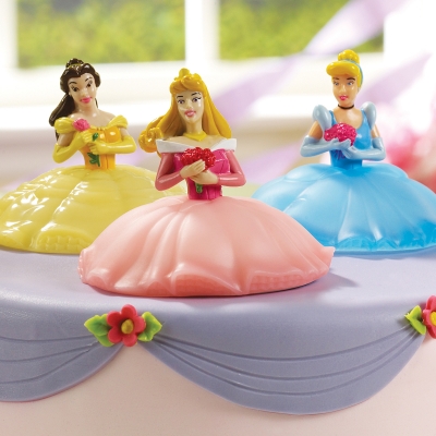 Deco Pac 172539 Disney Princess LightUp Cake Toppers