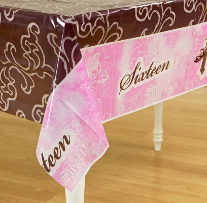 Hallmark 149172 Sweet 16 Birthday Plastic Tablecover birthday gift