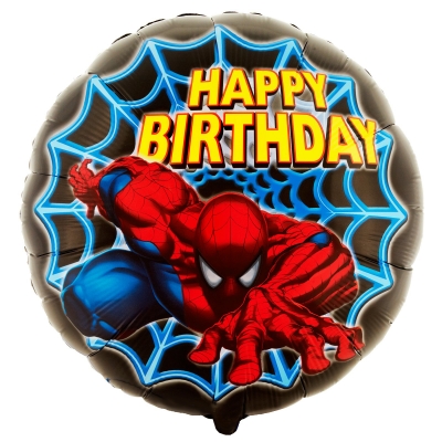 Party Destination 160726 SpiderMan Happy Birthday 18 in. Foil Balloon birthday gift