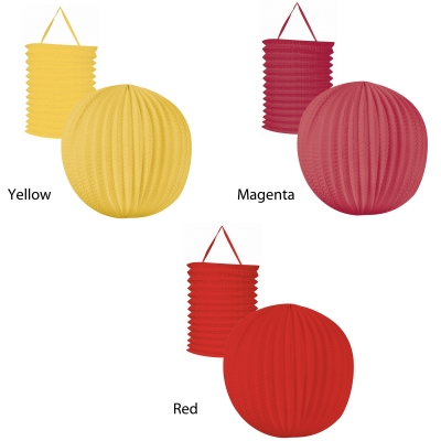 Amscan 201845 Paper Lanterns  Blue