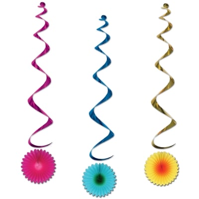 Mpany Tissue Flower Whirls Assorted