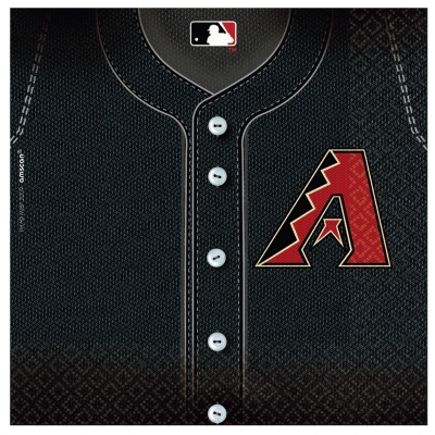 Costumes 203746 Arizona Diamondbacks Baseball Lunch Napkins