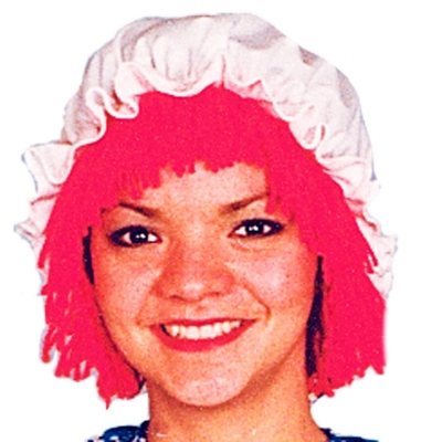 Costumes 112702 Raggedy Ann Wig With Hat