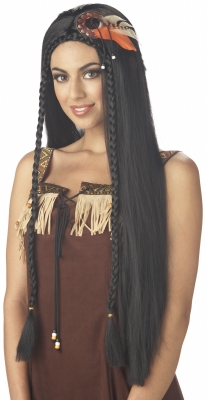 California Costumes 179045 Sexy Indian Princess Adult Wig
