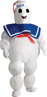Costumes 211484 Ghostbusters- Stay Puft Marshmallow Man Inflatable Child Costume Size: One Size Fits Most Kids