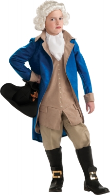 Costumes 211372 George Washington Child Costume Size: Medium