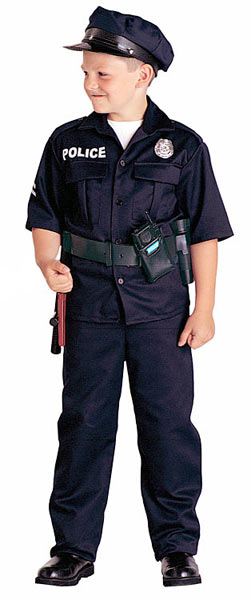 California Costumes 155492 Police Officer Child Costume