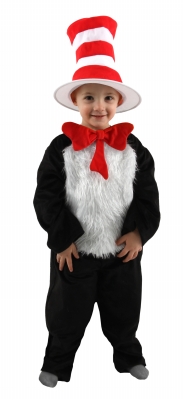 Elope 198713 Dr. Seuss Cat in Hat Toddler Child Costume
