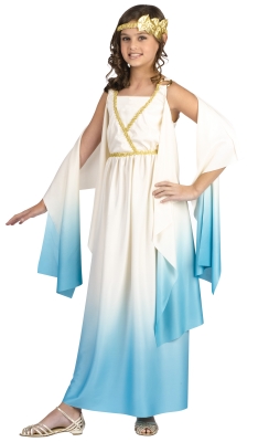 Funworld 180996 Greek Goddess Child Costume Size: Medium (8-10)