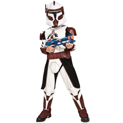 Rubies Costumes 185271 Star Wars Clone Wars Deluxe Commander Fox Child Costume Size: Large