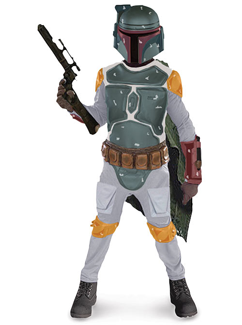 Rubies Costumes 156279 Star Wars- Boba Fett Child Costume Size: Medium (8-10)