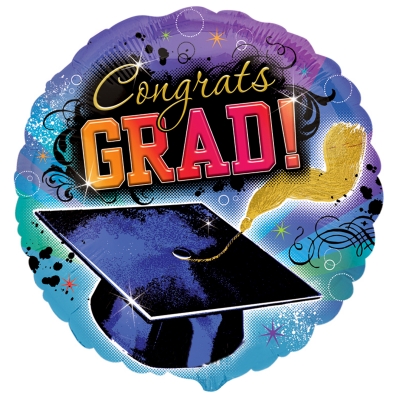 Balloons & Accessories Party Destination 202213 Grad Reflections Graduation Foil Balloon BUYS26882