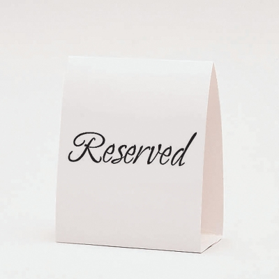 Amscan 154744 Reserved Table Cards 12 count
