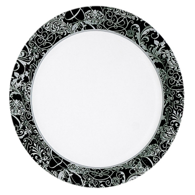 Creative Converting 154788 Silhouette Dessert Plates 8 count