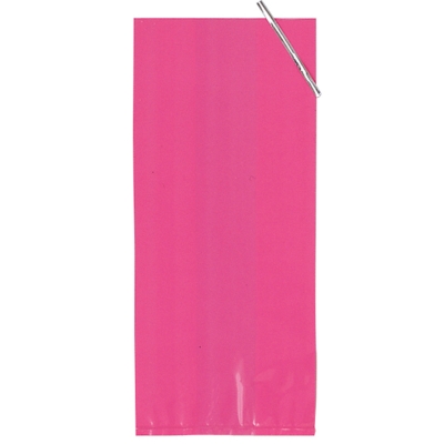 Creative Converting 190260 Hot Pink Treat Bags 20 count