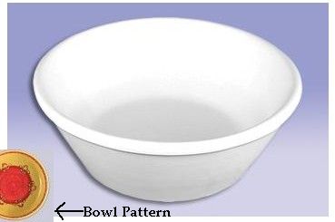 Ceraspain 52903Carman Toledo Series 2 Serving Pieces Conical Bowl  Carman