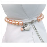 Nkpl11-02 11-14 Inches Pink Pearls Necklace