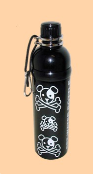 Sf6035 Pir 24 Oz. Bpa Free Travel Water Bottle For Pets - Black